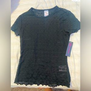 Mesh lace top